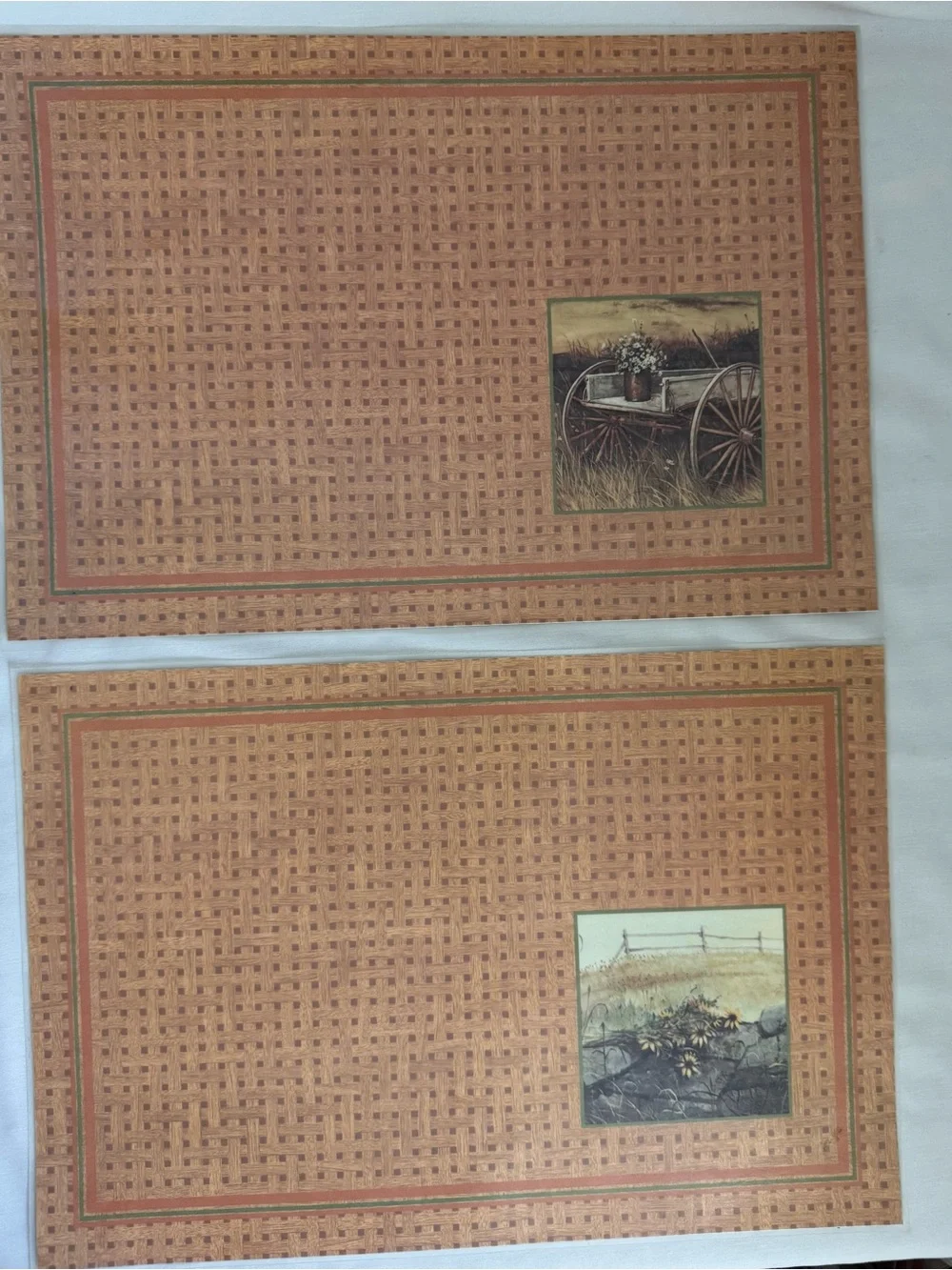 Vintage these placemats